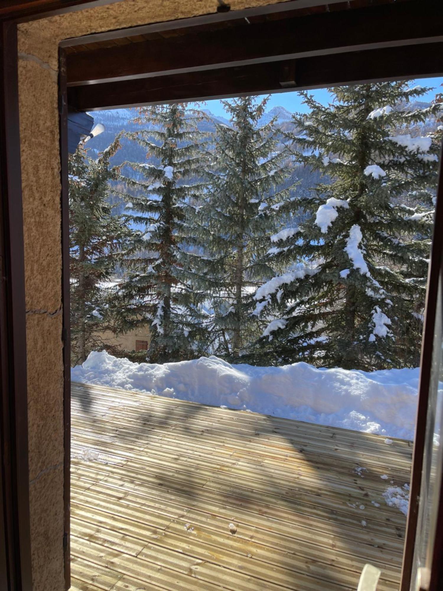 Serre Chevalier Studio 30 M2 Coin Montagne A 8 Minutes Des Pistes Сен-Шафре Екстериор снимка