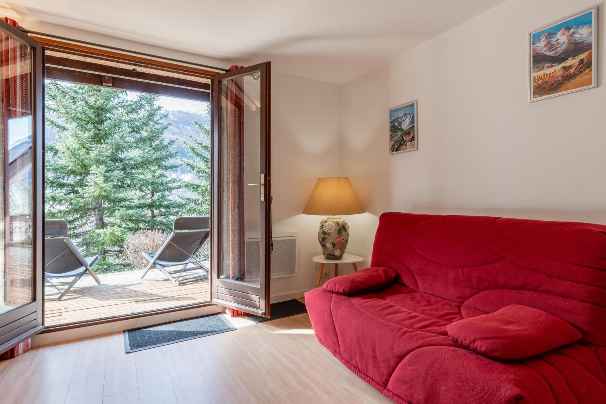 Serre Chevalier Studio 30 M2 Coin Montagne A 8 Minutes Des Pistes Сен-Шафре Екстериор снимка