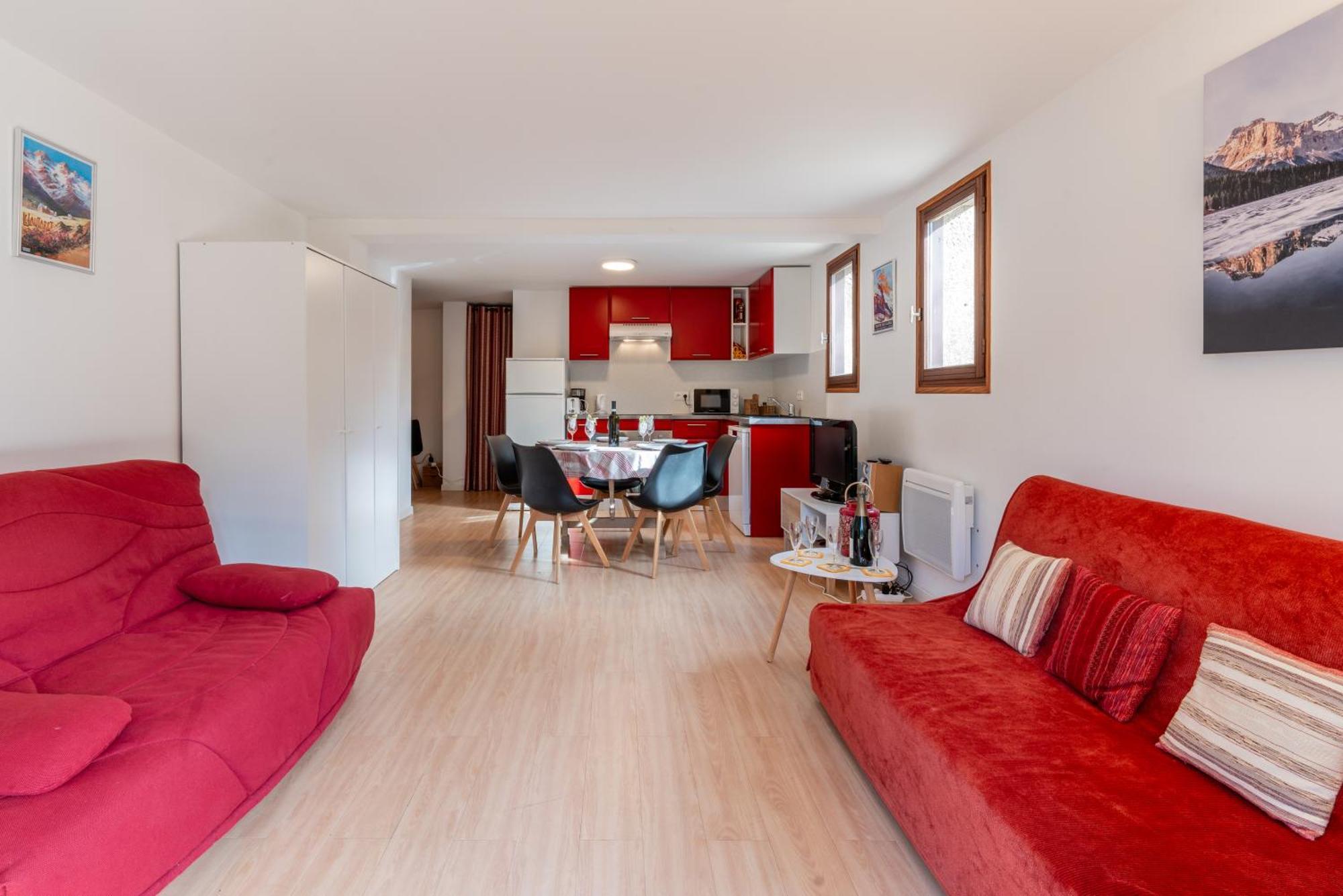 Serre Chevalier Studio 30 M2 Coin Montagne A 8 Minutes Des Pistes Сен-Шафре Екстериор снимка