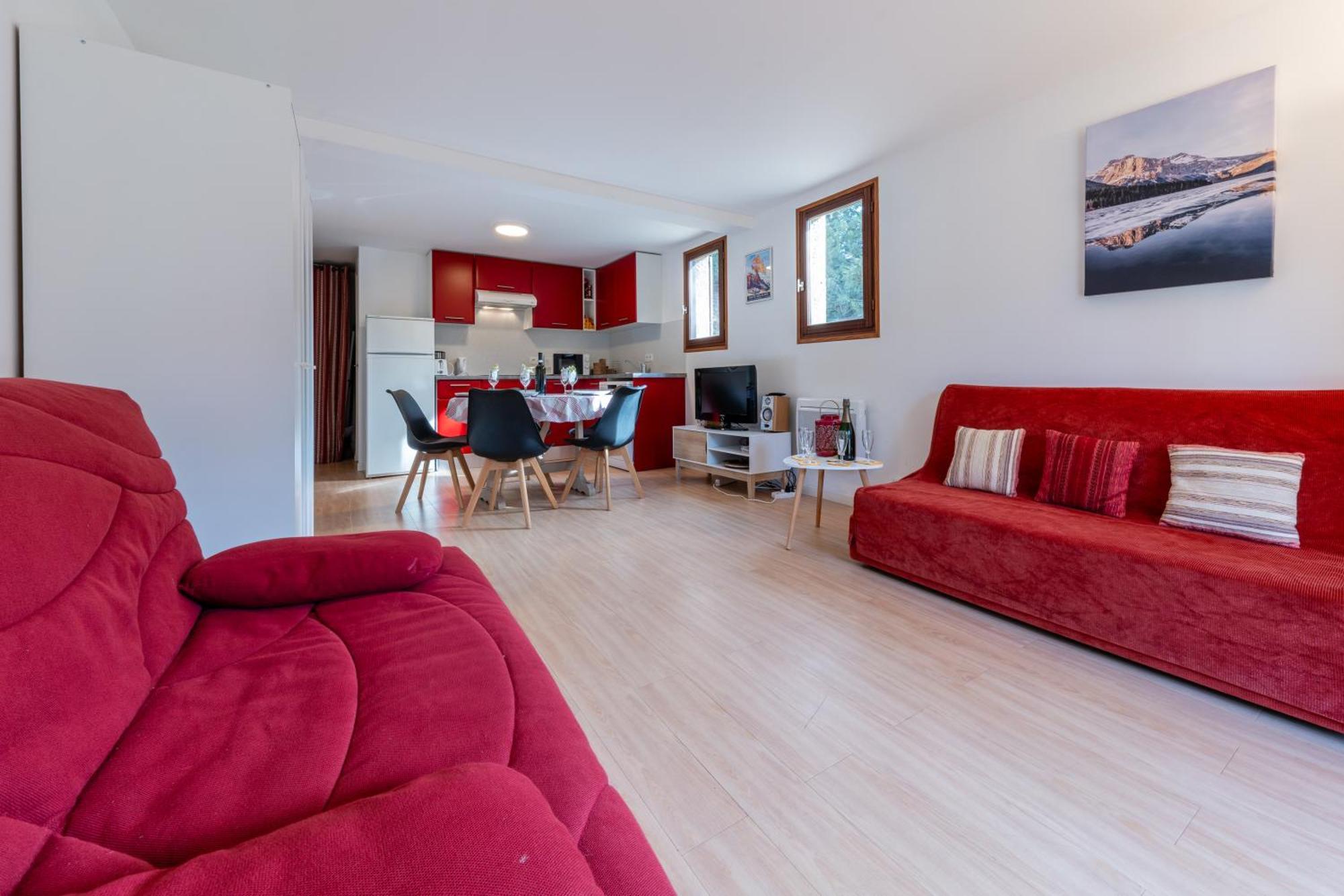 Serre Chevalier Studio 30 M2 Coin Montagne A 8 Minutes Des Pistes Сен-Шафре Екстериор снимка