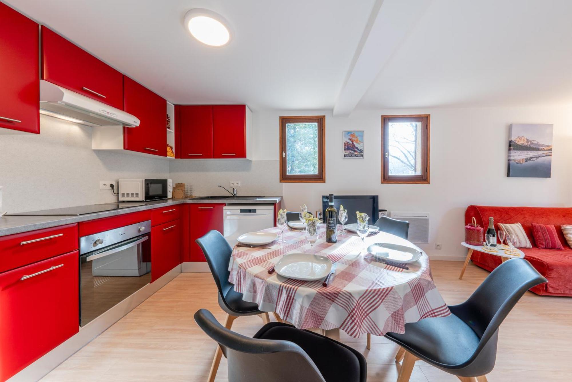 Serre Chevalier Studio 30 M2 Coin Montagne A 8 Minutes Des Pistes Сен-Шафре Екстериор снимка