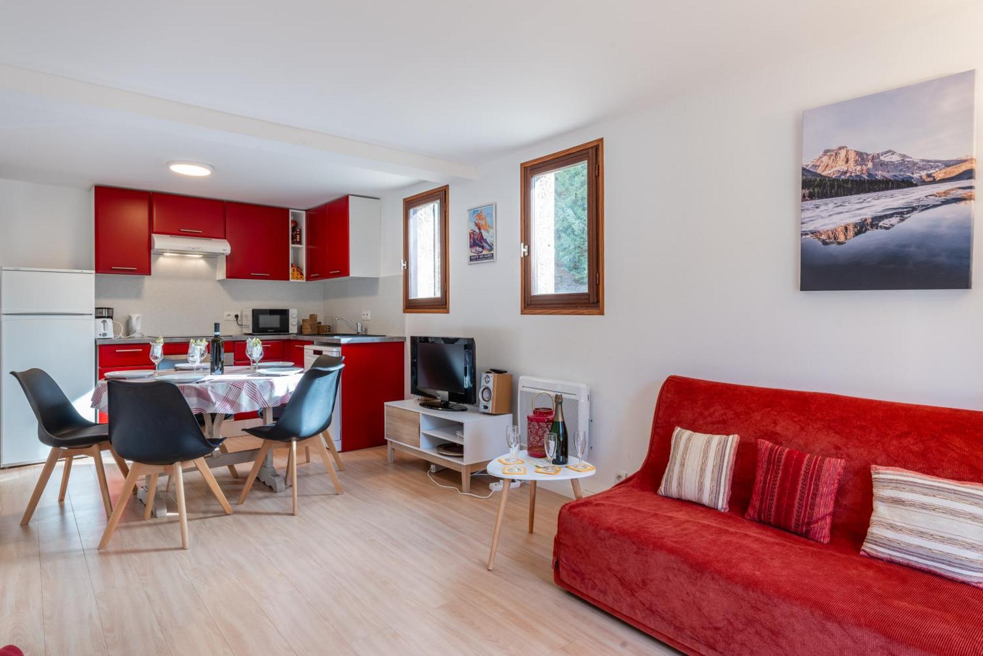 Serre Chevalier Studio 30 M2 Coin Montagne A 8 Minutes Des Pistes Сен-Шафре Екстериор снимка