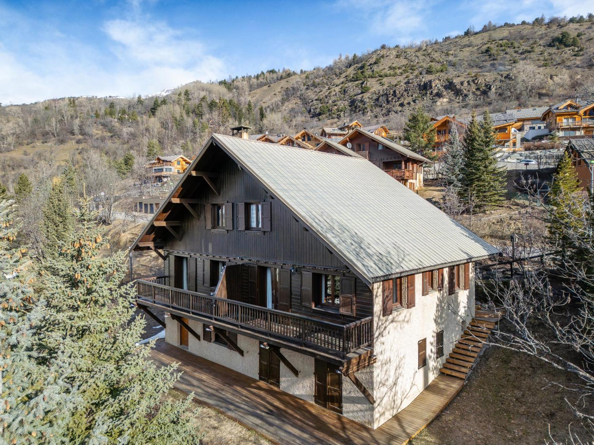 Serre Chevalier Studio 30 M2 Coin Montagne A 8 Minutes Des Pistes Сен-Шафре Екстериор снимка